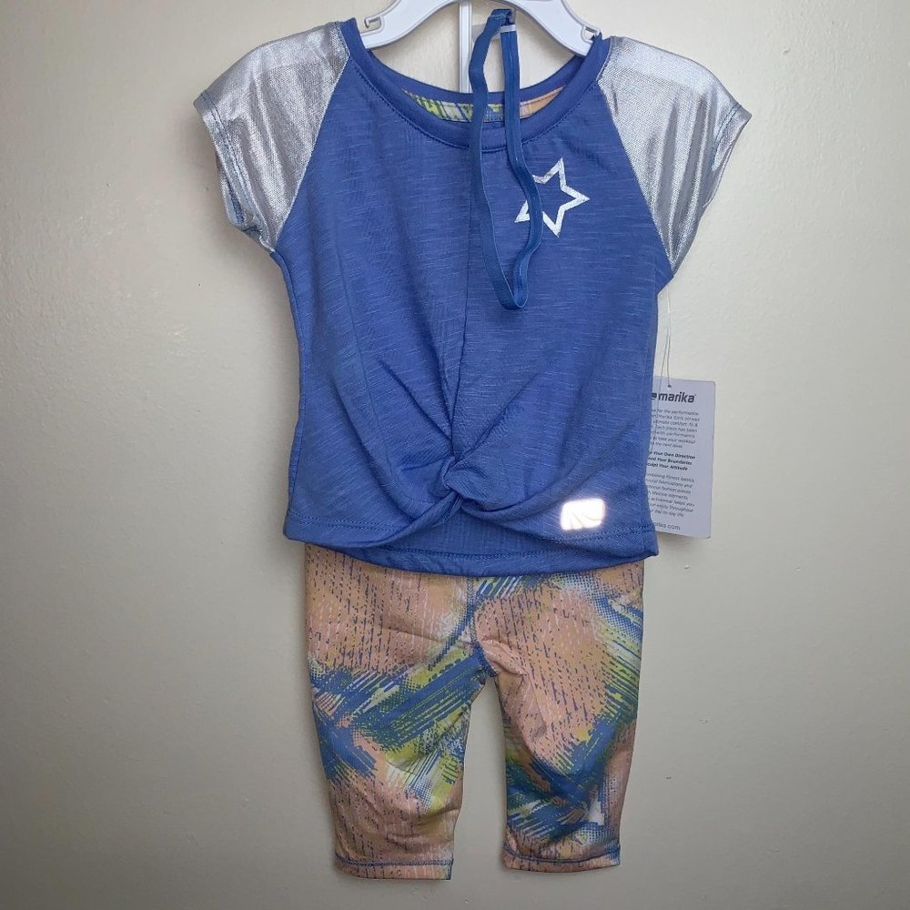 MARIKA PERFORMANCE GIRLS 2PC SET PLUS HEADBAND